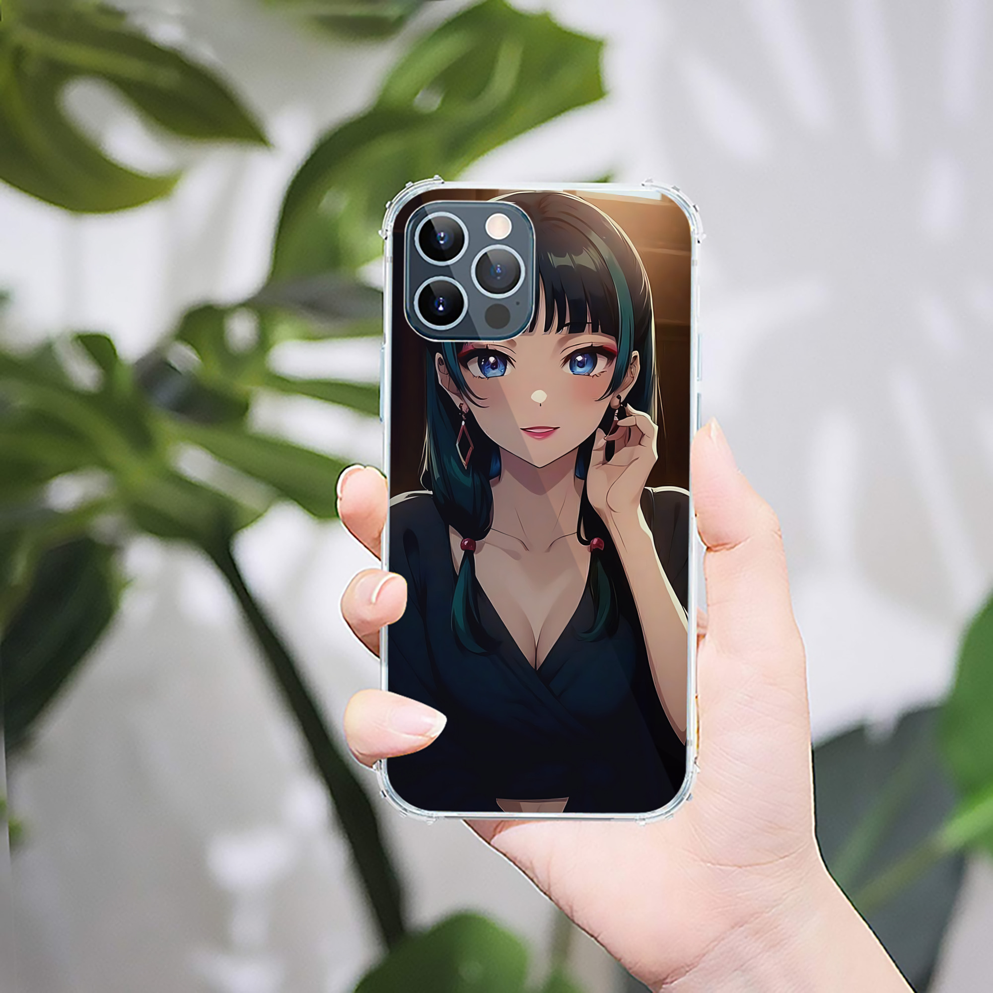 （画像用） 薬屋のひとりごと The Apothecary Diaries 【iPhone 12シリーズ対応】透明スマホケース（クリアソフトケース）